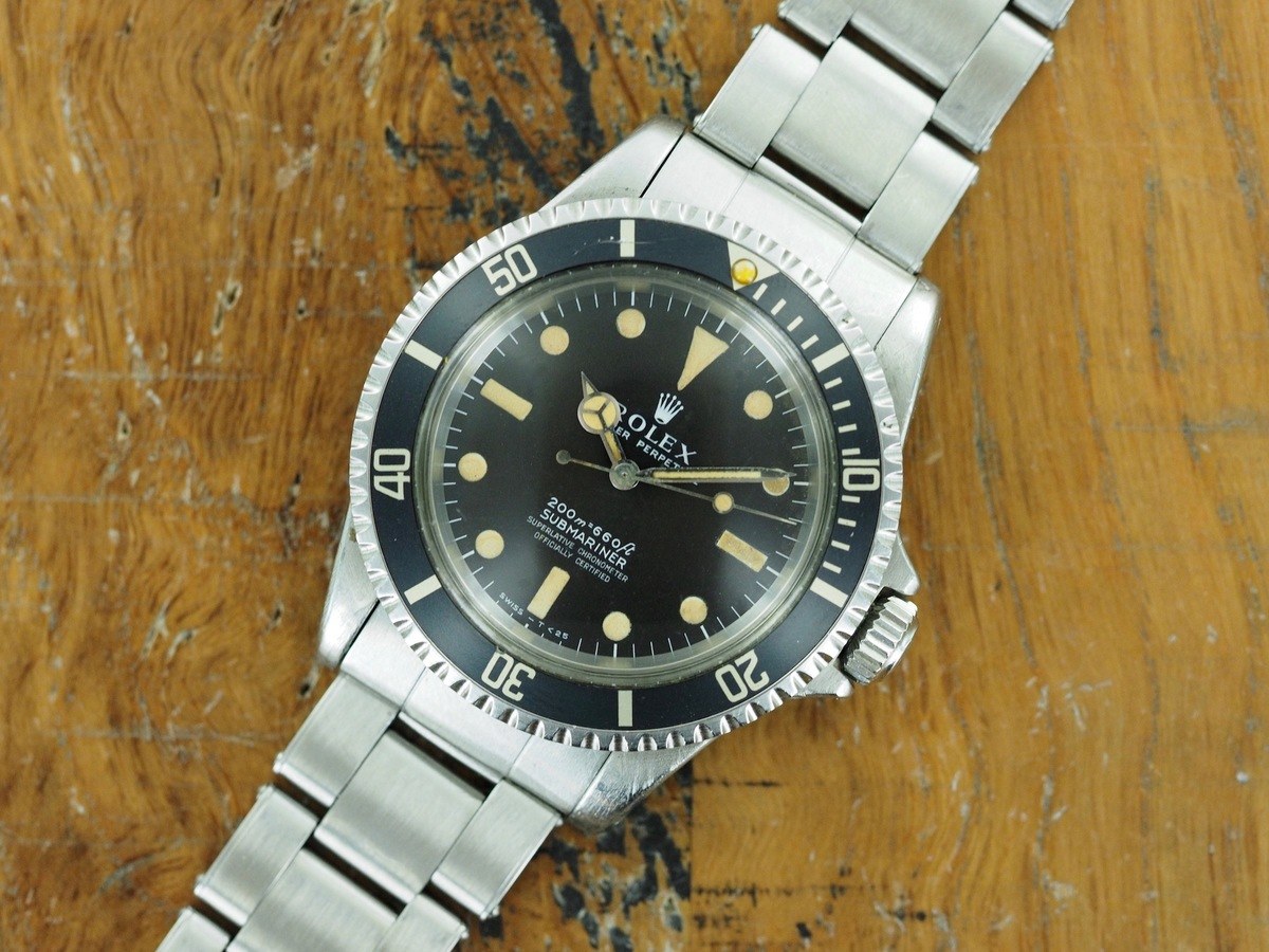 S/Steel Rolex 5512 meters first, matte dial 5512 from 1967 - Rolex ...