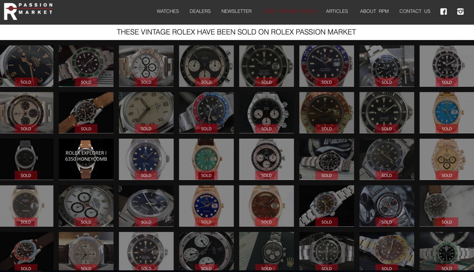 The 20 x Trusted RPM Vintage Rolex 