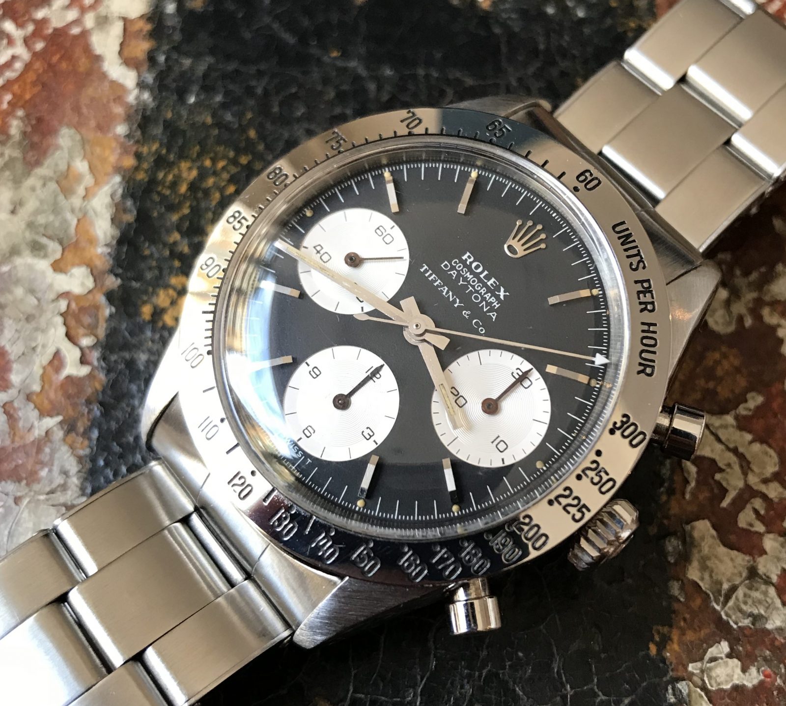 Rolex The steel Daytona ref. 6239 retailed by Tiffany - Rolex Passion Market