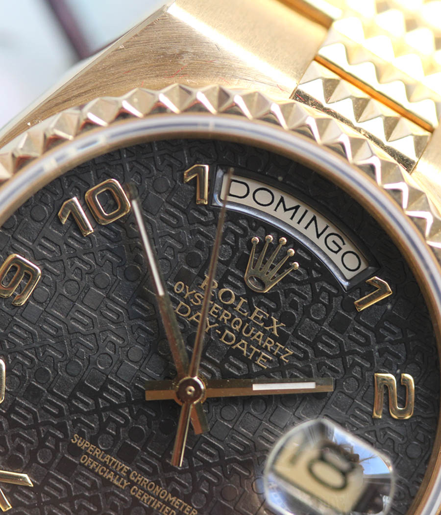rolex day date pyramid