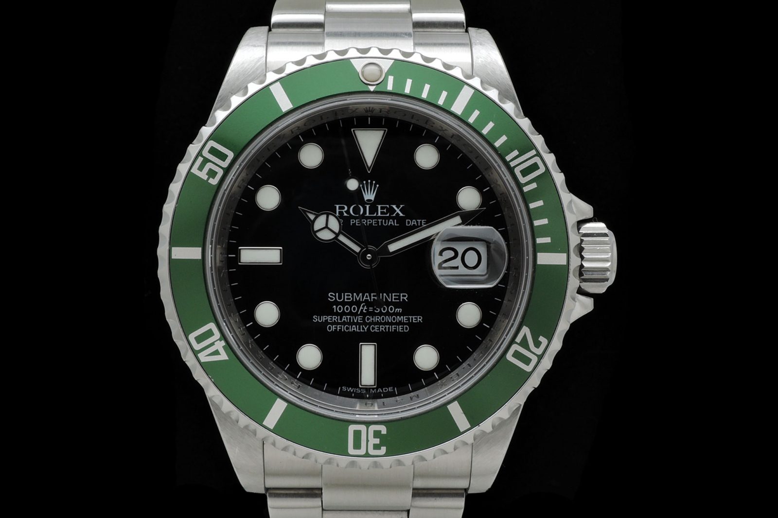 Rolex Green Submariner 16610LV - Rolex Passion Market