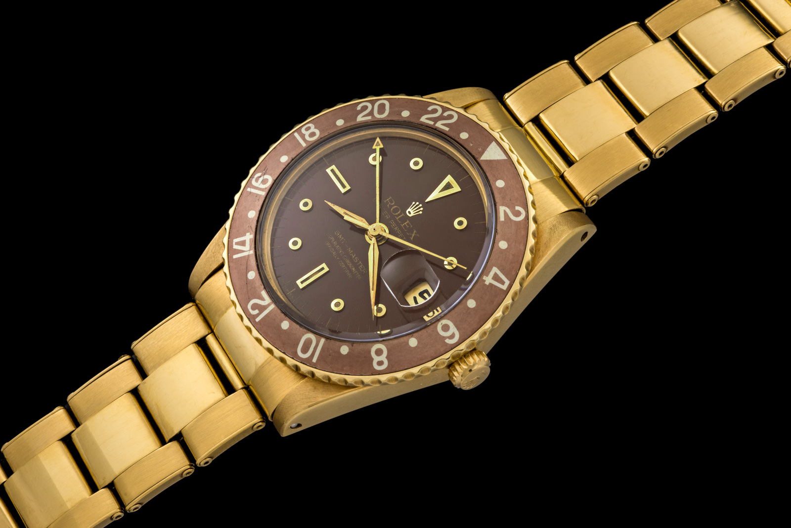 Rolex The Transitional Gold GMT-Master 