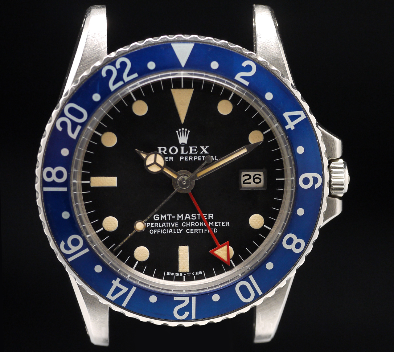 GMT-Master 1675 1971 Blueberry GMT With all Red Hand - Rolex Passion Market