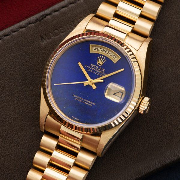Rolex Day-Date, ref. 18038 with Lapis Lazuli Dial - Rolex Passion Market