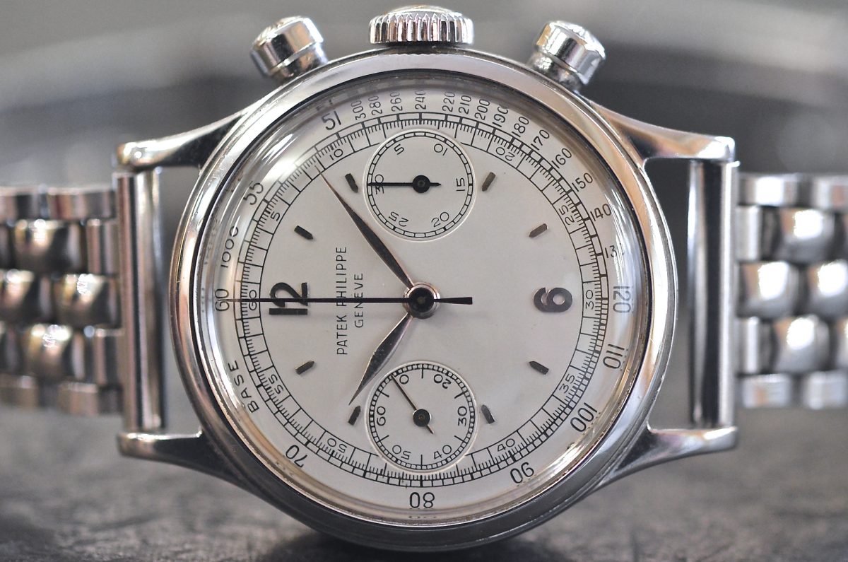 Stainless Steel Patek Philippe Ref 1463 Tasti Tondi Rolex Passion Market