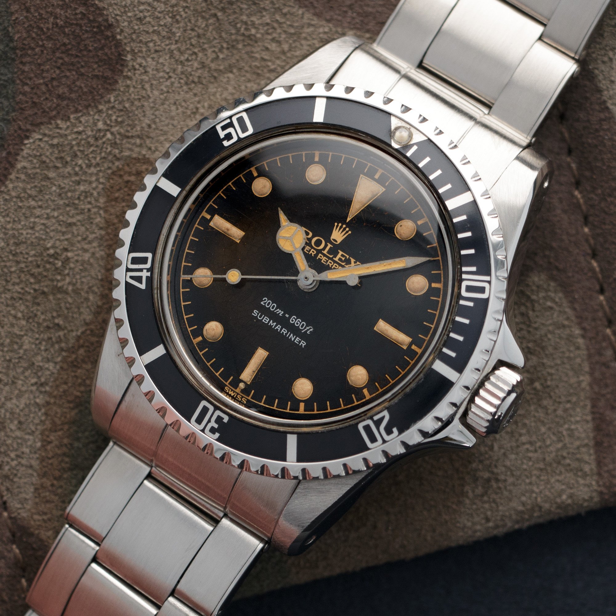 Rolex Submariner Ref. 5512 Exclamation Mark dial from 1962 - Rolex ...