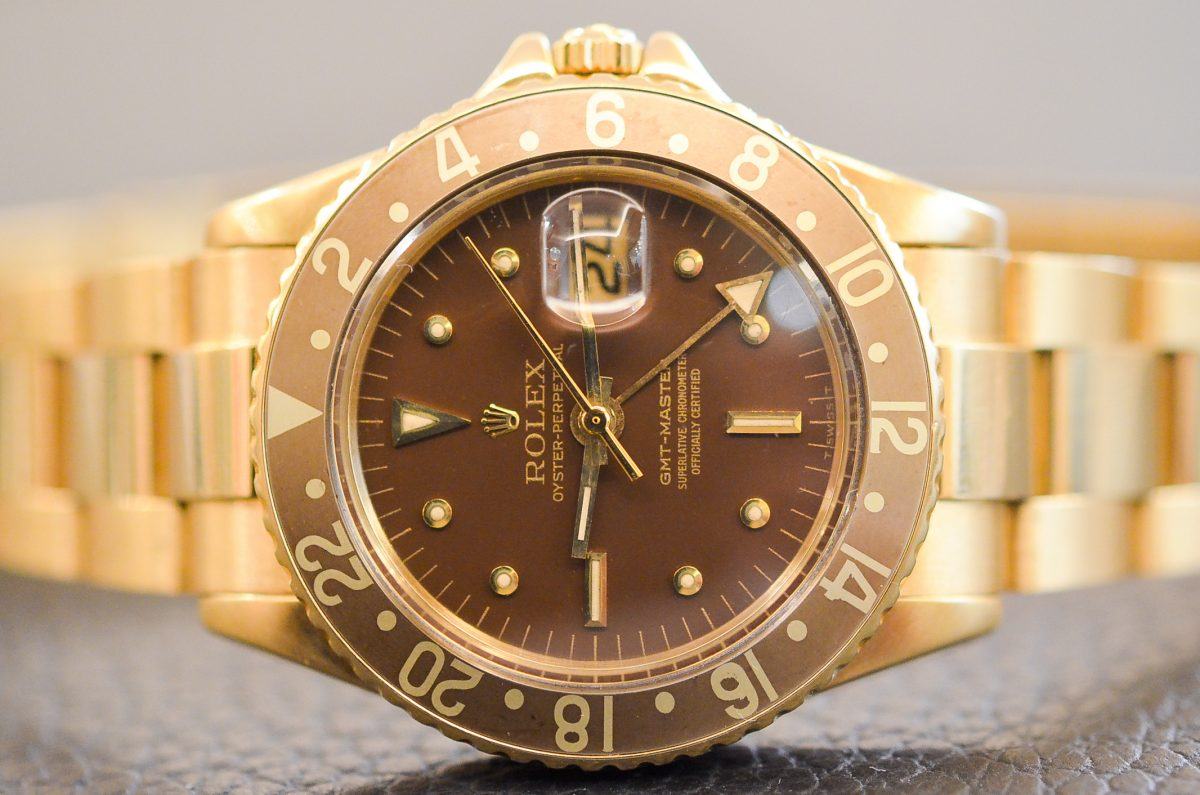 Rolex GMT Master ref. 1675 Concorde in 18k Yellow Gold - Rolex Passion