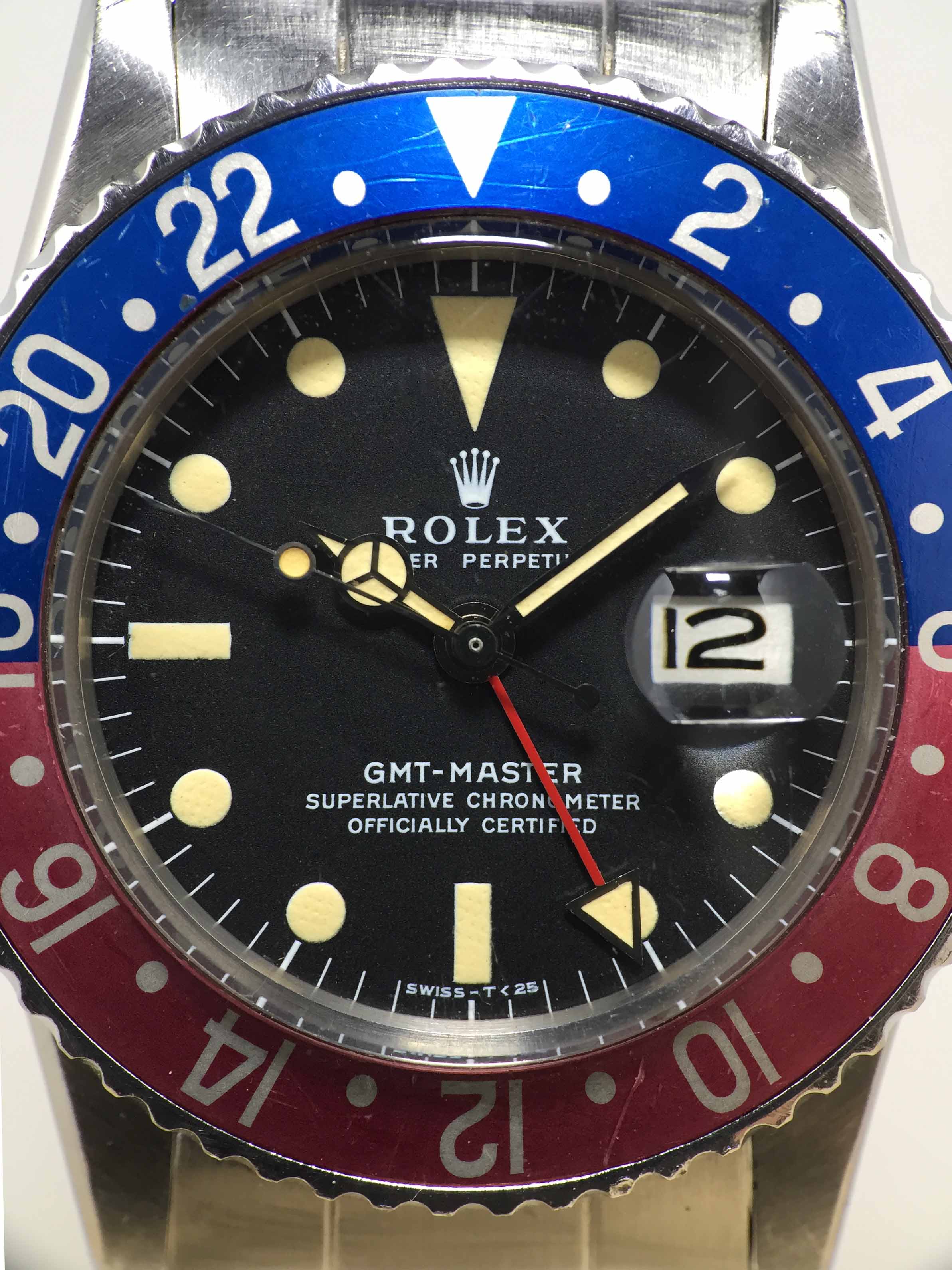 1972 Rolex GMT Master MK2 Dial Ref. 1675 - Rolex Passion Market