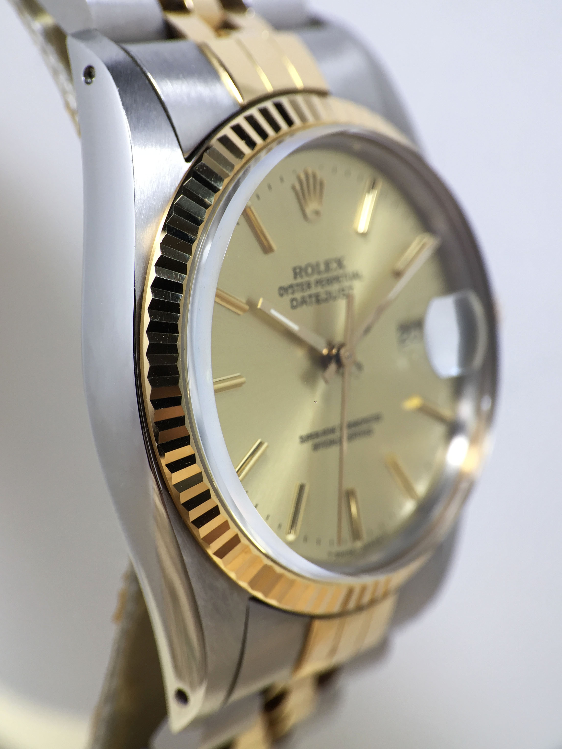 1985 Rolex Datejust St/G NOS Ref. 16013 (Full Set) - Rolex Passion Market