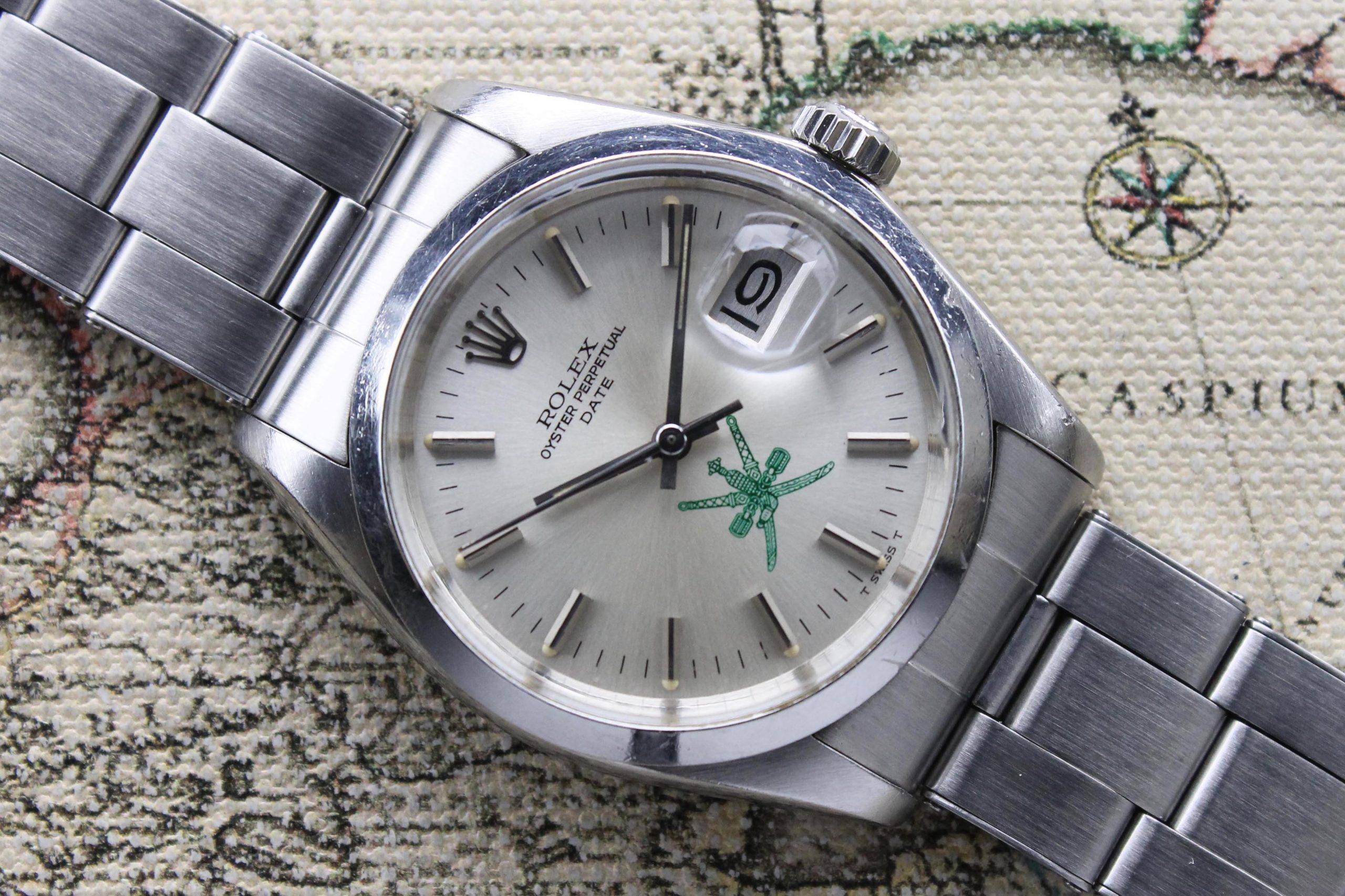 1975 Rolex Oyster Perpetual Date Khanjar Ref. 1500 Rolex Passion