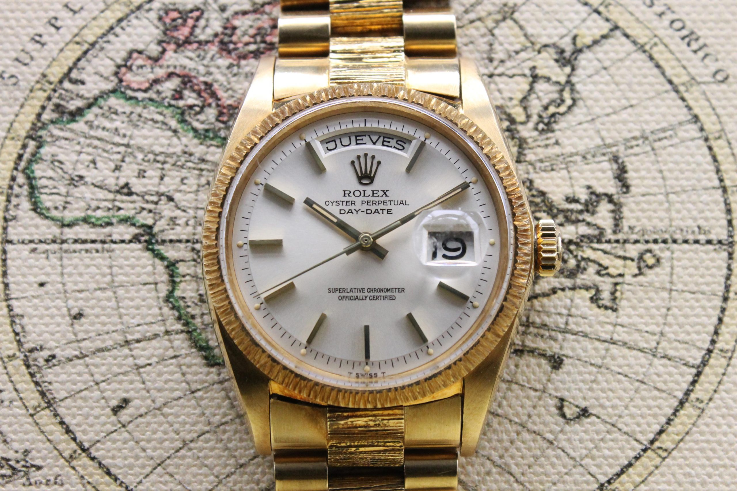 1969 Rolex Day Date Bark Ref. 1807 Full Set Rolex Passion Market