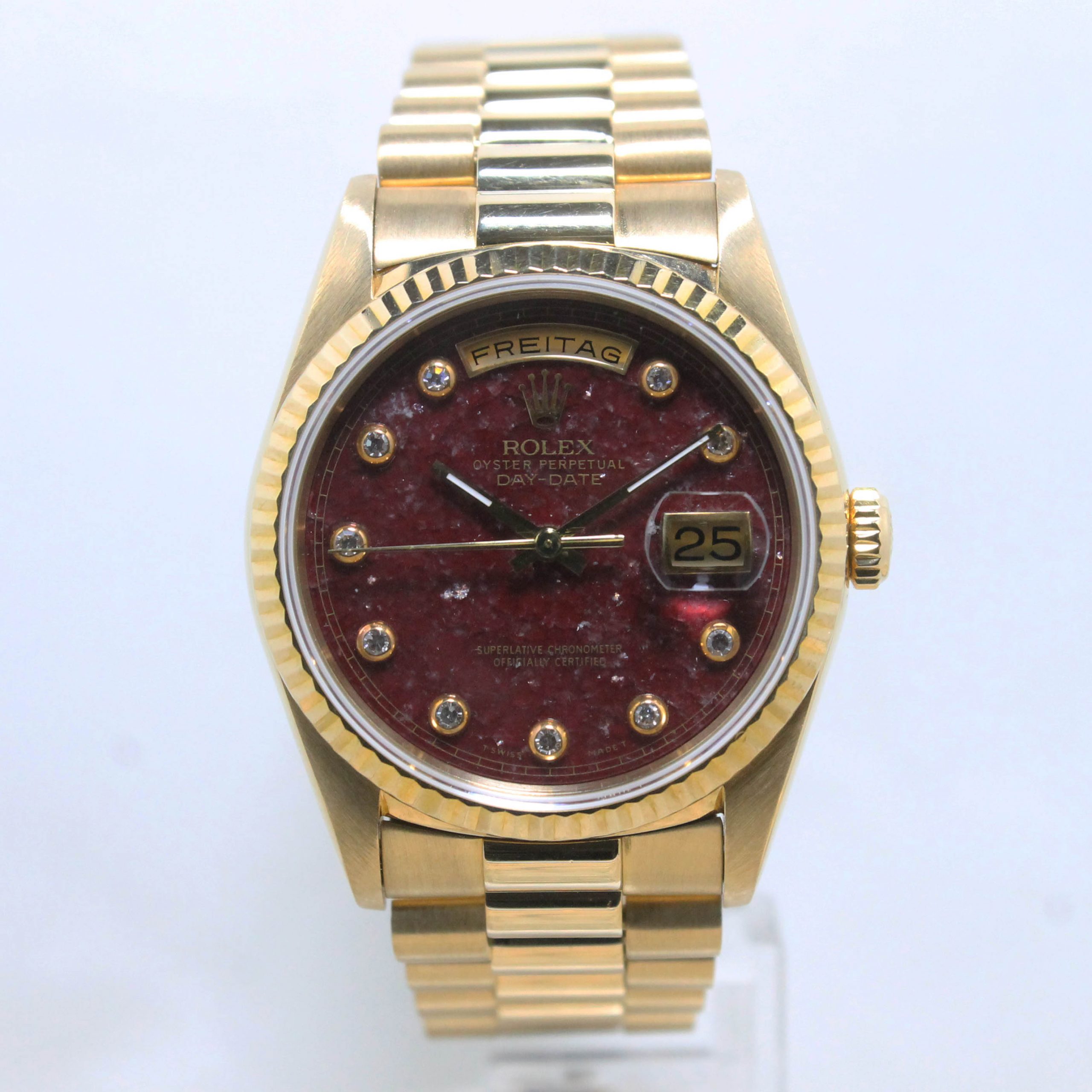 1990 Rolex Day Date Grossular Pinball Dial Ref. 18238 - Rolex Passion ...