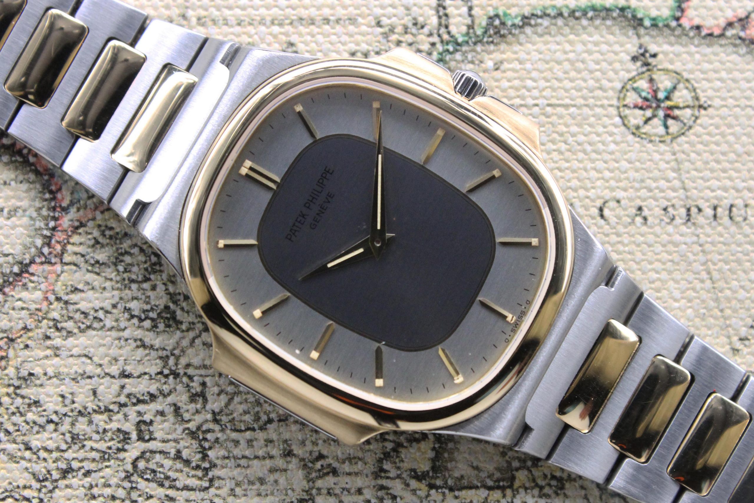 1980's Patek Philippe Nautillipse St/G Ref. 3770 (with Box and Service ...