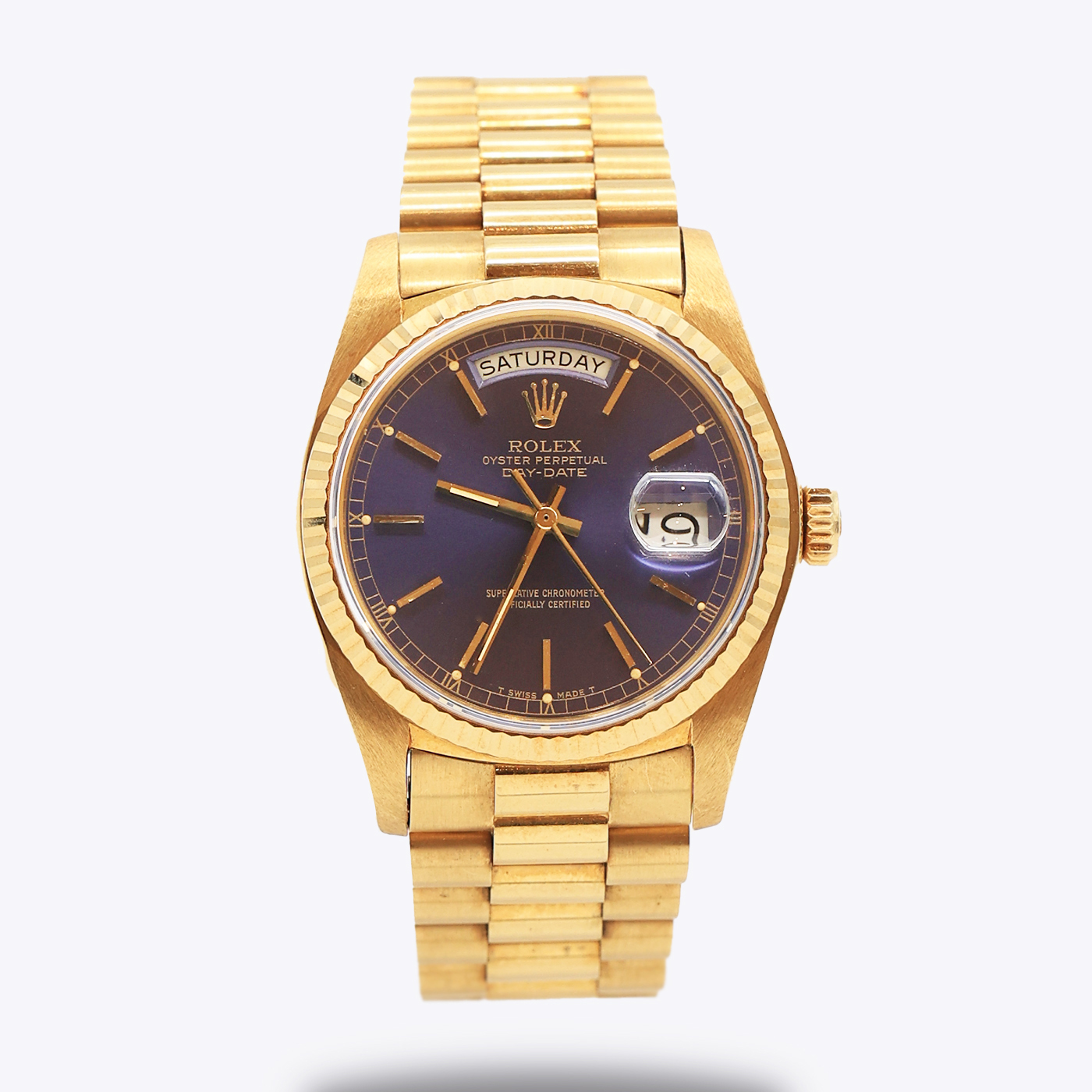 Rolex day date deals purple dial