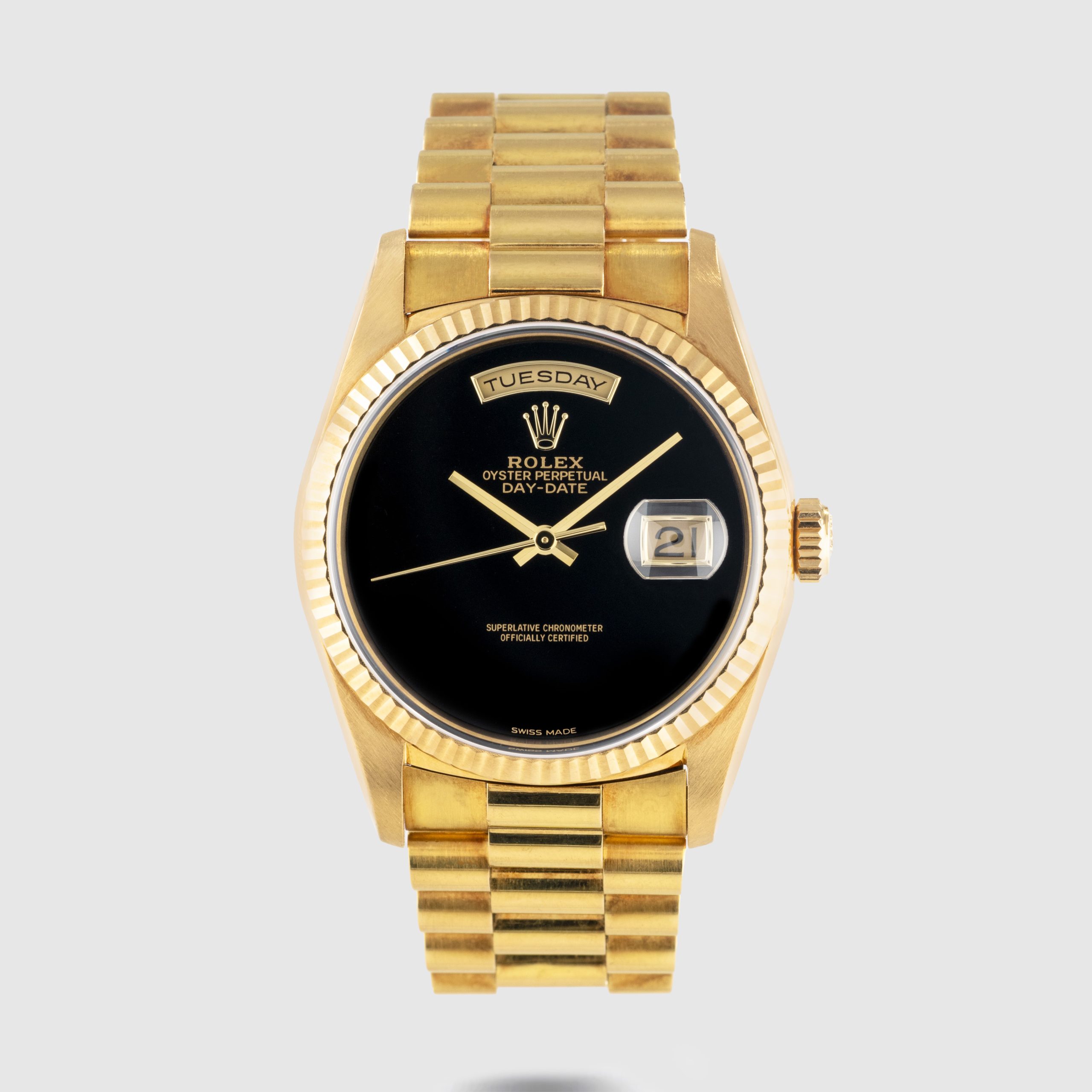 1999 Rolex Day Date Onyx dial Ref. 18238 Rolex Passion Market