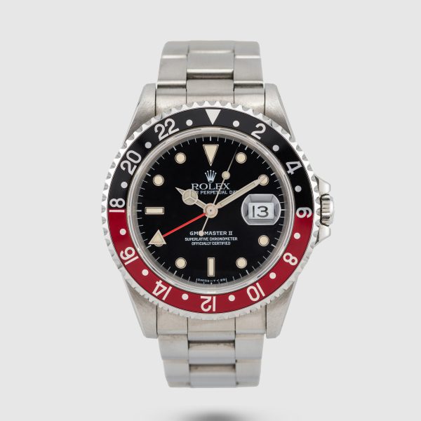 1995 Rolex GMT Master Coke Unpolished Ref. 16710 (with Box and Booklets)