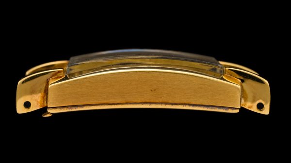 Patek Philippe “The 18k yellow gold rectangular shaped ref. 2427