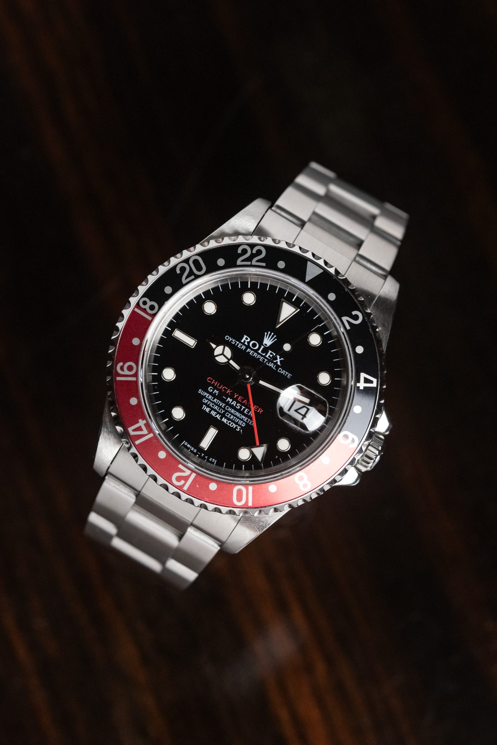 Rolex GMT Master ref. 16700 “Chuck Yeager” in Steel - Rolex